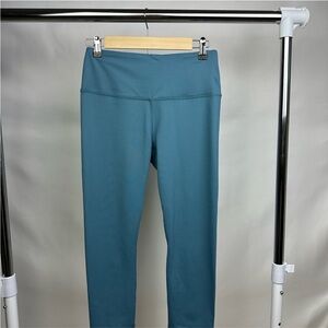 Velocity Blue High Rise Stretch Leggings Workout‎ Athletic Yoga Pants M